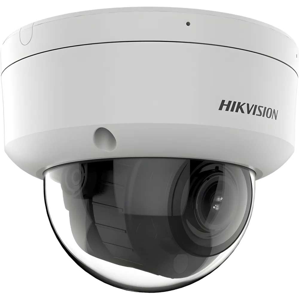 [Dual Light + 2 Micrófonos Integrados] Domo IP 4 Megapixel / Lente Mot. 2.8 a 12 mm / 40 mts Luz Blanca + 40 mts IR / ACUSENSE / Exterior IP67 / IK10 / WDR 120 dB / PoE / ONVIF / Alarmas I/O / Micro SD / Metal / ACUSEEK – vista 2