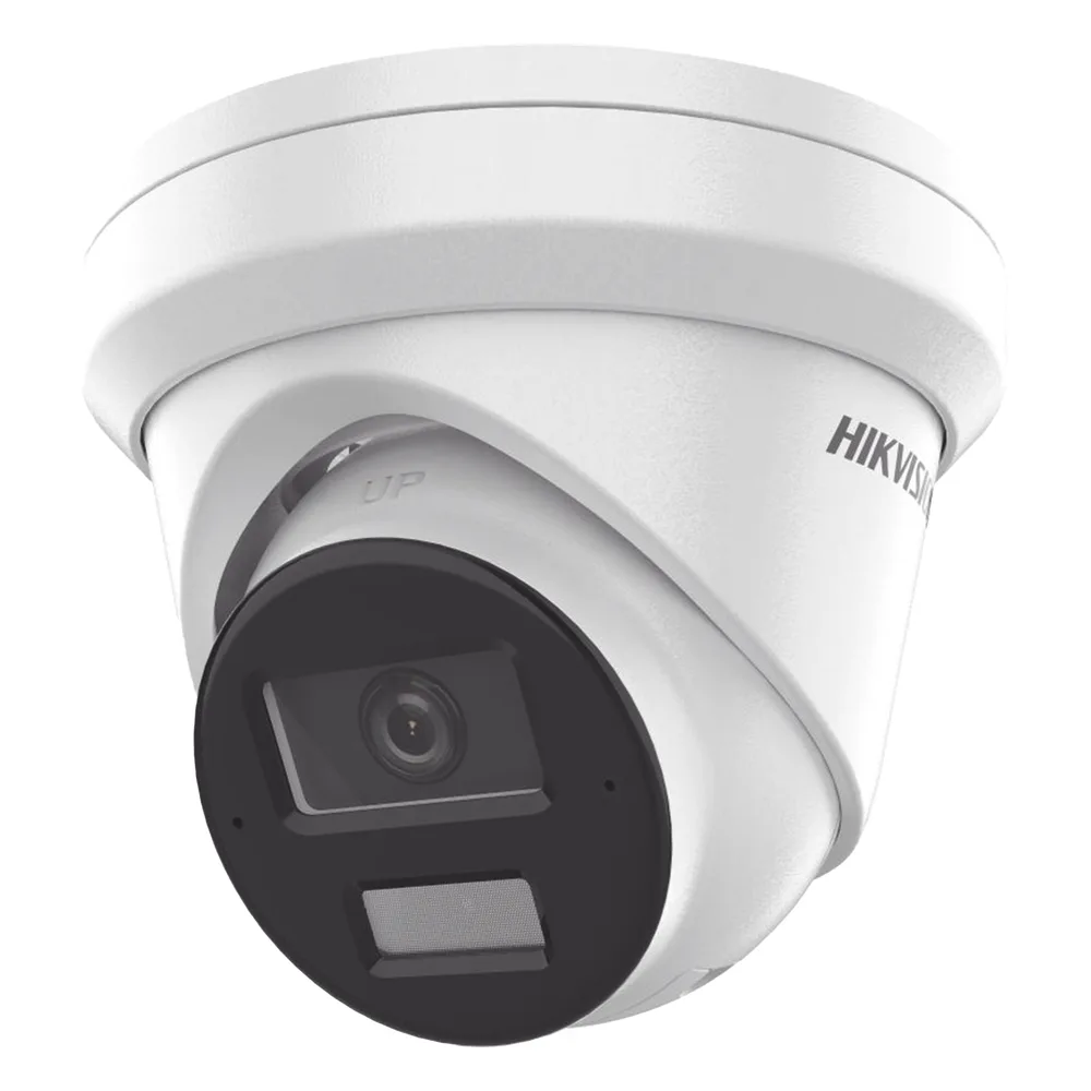 [Dual Light + 2 Micrófonos Integrados] Turret IP 4 Megapixel / Lente 2.8 mm / 30 mts Luz Blanca + 30 mts IR / ACUSENSE / Exterior IP67 / WDR 120 dB / PoE / ONVIF / Micro SD/SDHC/SDXC / Metal / ACUSEEK