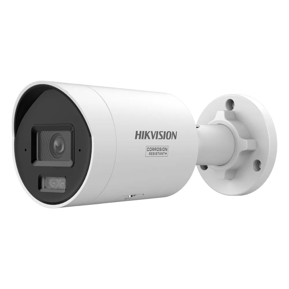 [Dual Light ] Bala IP 12 Megapixel (UHD) / Lente 2.8 mm / 40 mts Luz Blanca + 40 mts IR / ACUSENSE / Exterior IP67 / WDR 120 dB / PoE  / Micro SD / Metal / ACUSEEK / Captura Facial / NEMA 4X (Anticorrosión)