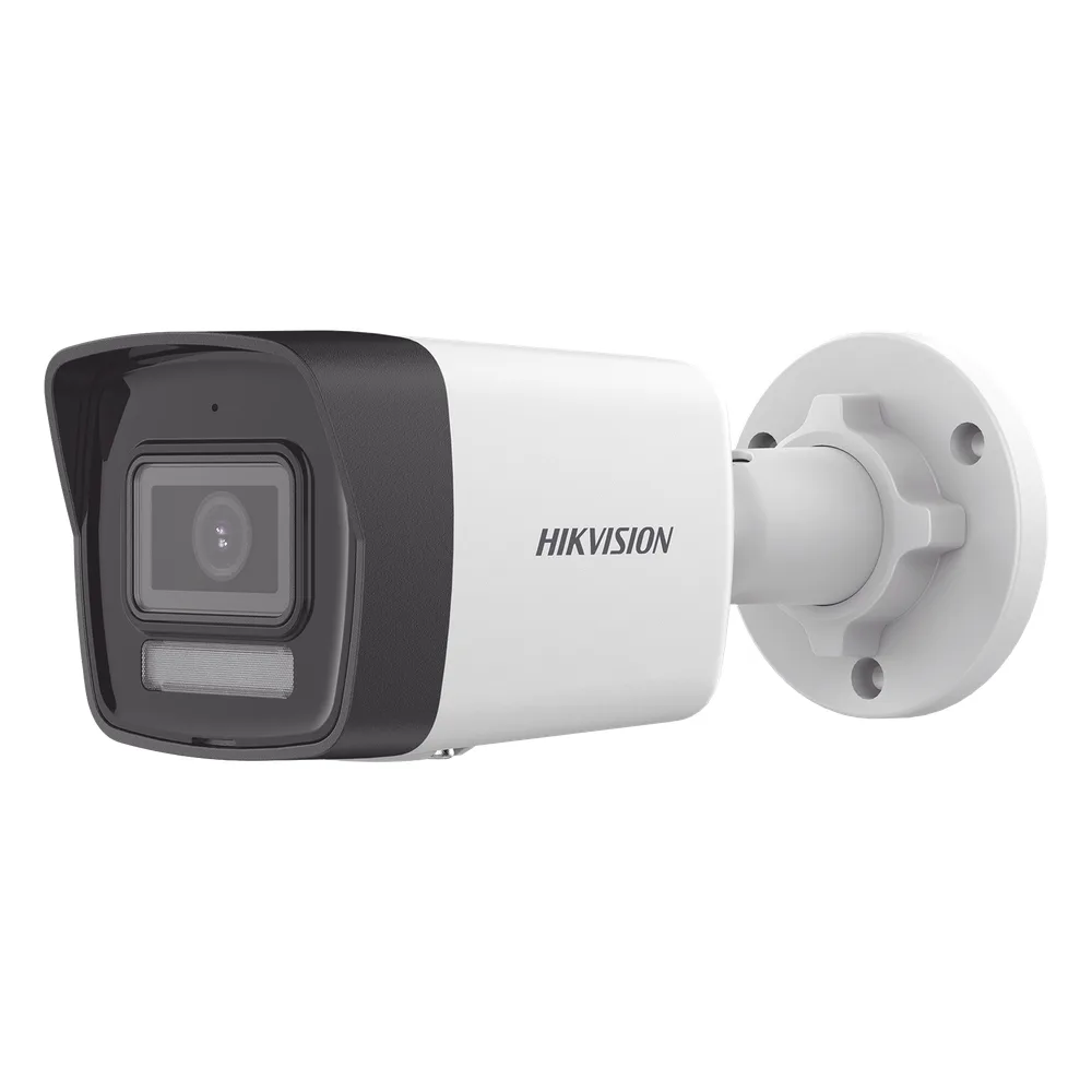 [Dual Light] Bala IP 2 Megapixel / Lente 2.8 mm / 30 mts IR + 30 mts Luz Blanca / Micrófono Integrado / Motion Detection 2.0 / Exterior IP67 / H.265 / PoE / Micro SD