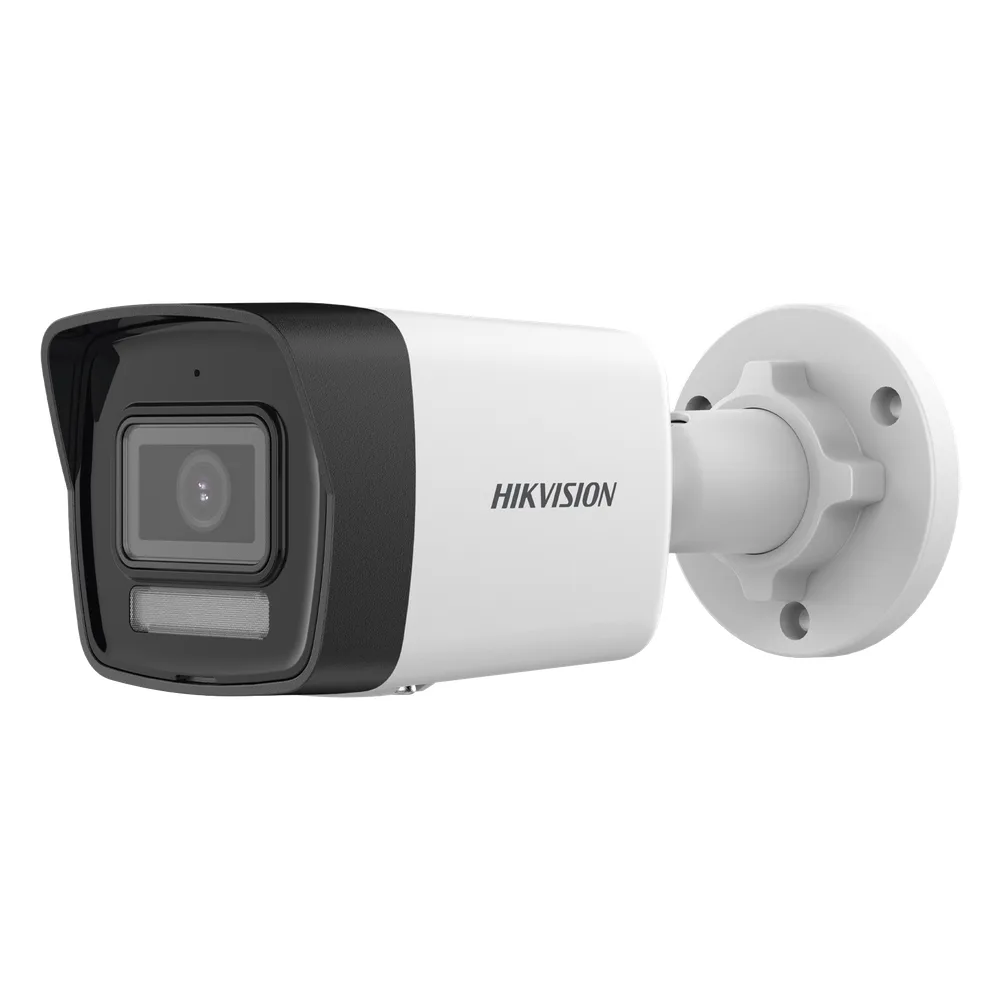 [Dual Light] Bala IP 8 Megapixel (4K) / Lente 2.8 mm / 30 mts IR + 30 mts Luz Blanca / Micrófono Integrado / ACUSENSE Lite / Exterior IP67 / H.265 / PoE  / Micro SD