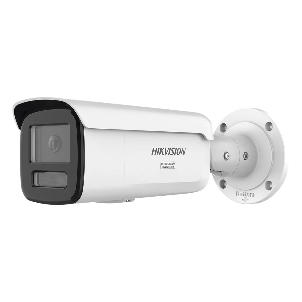 [Dual Light + ColorVu 3.0 + HikAI] Bala IP 8 Megapixel / Lente 4 mm / 60 mts IR + Luz Blanca / Exterior IP67 / WDR 130 dB / ACUSENSE 3.0 / Metal / NEMA 4X / ACUSEEK
