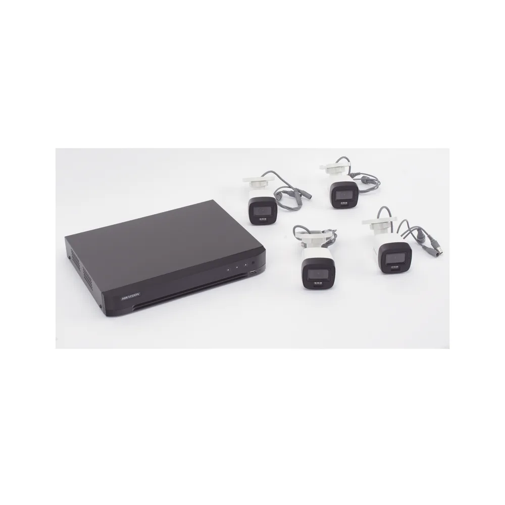 [Dual Light] Kit TurboHD 3K (5 Megapixel) / DVR 4 Canales / 4 Cámaras Bala para Exterior y Metal / Micrófono Integrado / Accesorios de Interconexión / Fuente de Poder – vista 10