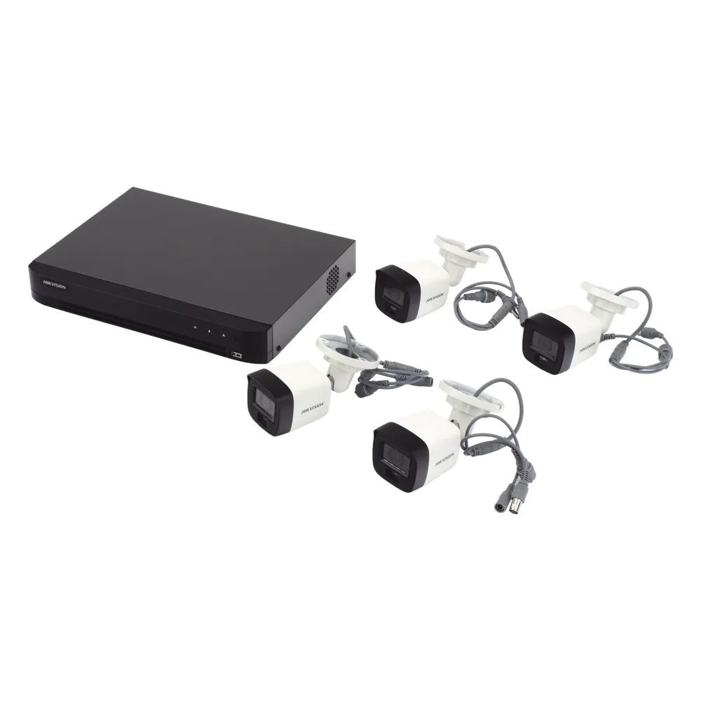 [Dual Light] Kit TurboHD 3K (5 Megapixel) / DVR 4 Canales / 4 Cámaras Bala para Exterior y Metal / Micrófono Integrado / Accesorios de Interconexión / Fuente de Poder – vista 11