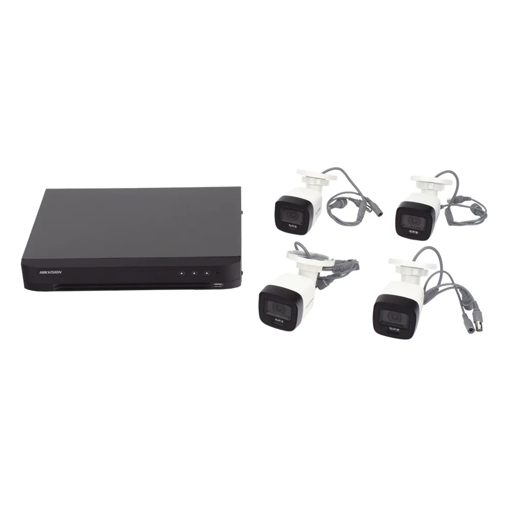 [Dual Light] Kit TurboHD 3K (5 Megapixel) / DVR 4 Canales / 4 Cámaras Bala para Exterior y Metal / Micrófono Integrado / Accesorios de Interconexión / Fuente de Poder – vista 13