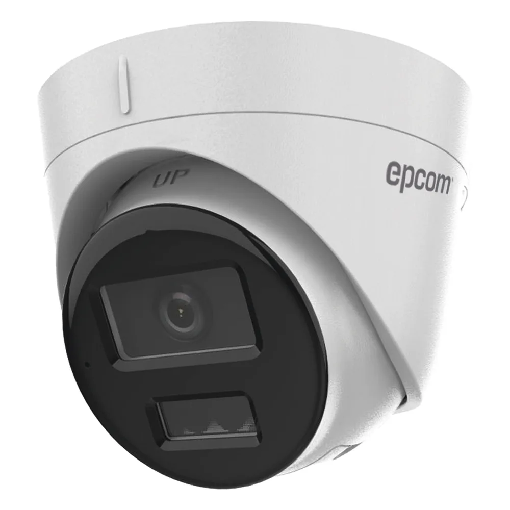 [Dual Light] Turret IP 2 Megapixel / Lente 2.8 mm / 30 mts IR + 30 mts Luz Blanca / Micrófono Integrado / ACUSENSE Lite / Exterior IP67 / H.265 / PoE / ONVIF / Micro SD – vista 2