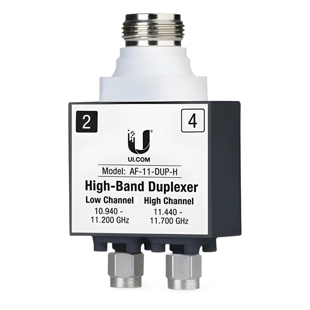 Duplexer para AF-11, banda licenciada de 11 GHz de banda alta (10.940-11.200 GHz y 11.440-11.700 GHz)