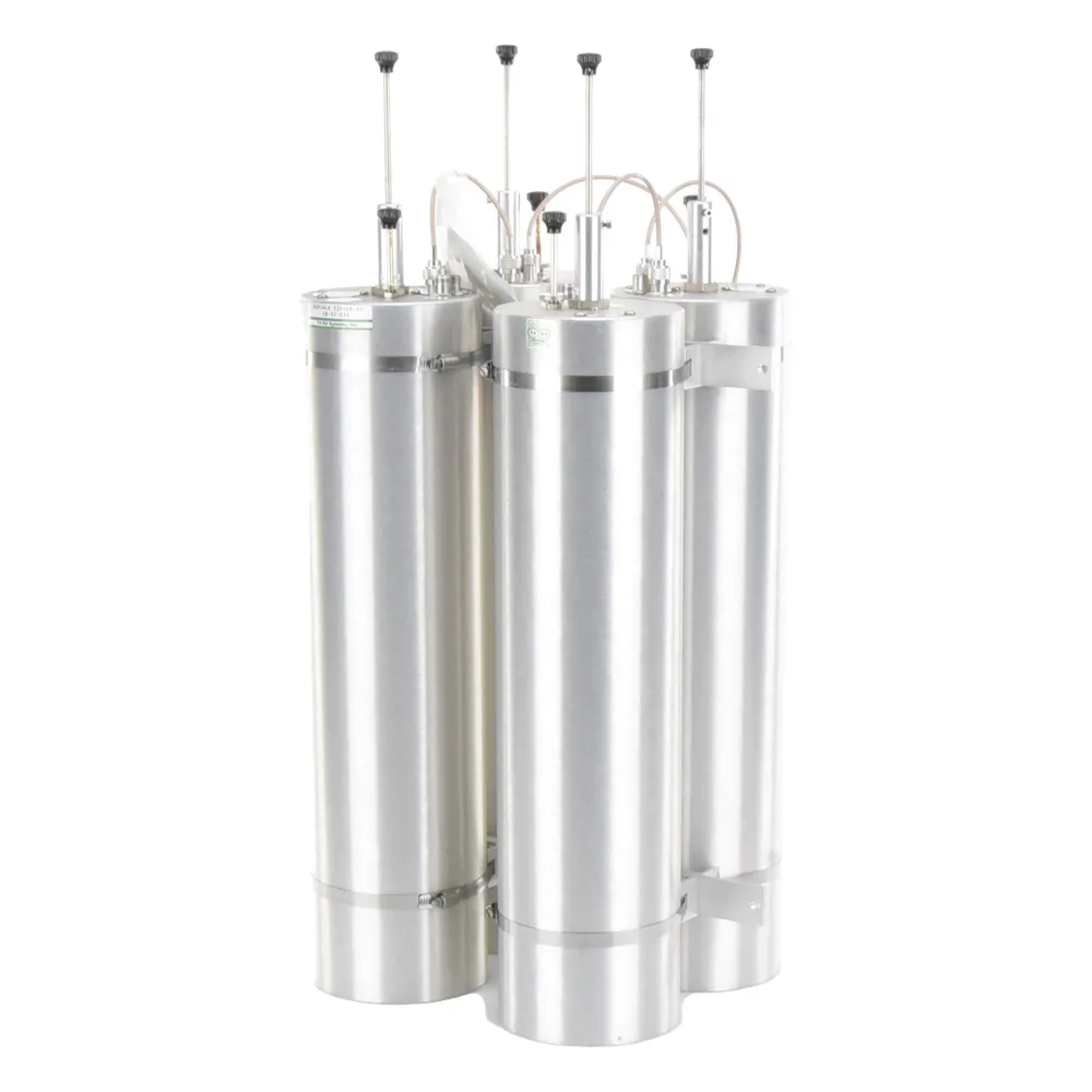 Duplexer Pasa Banda-Rechazo de Banda, 144-174 MHz, 4 Cavidades de 6.625" Diámetro, 500 KHz, 400 Watt, BNC Hembras. – vista 2