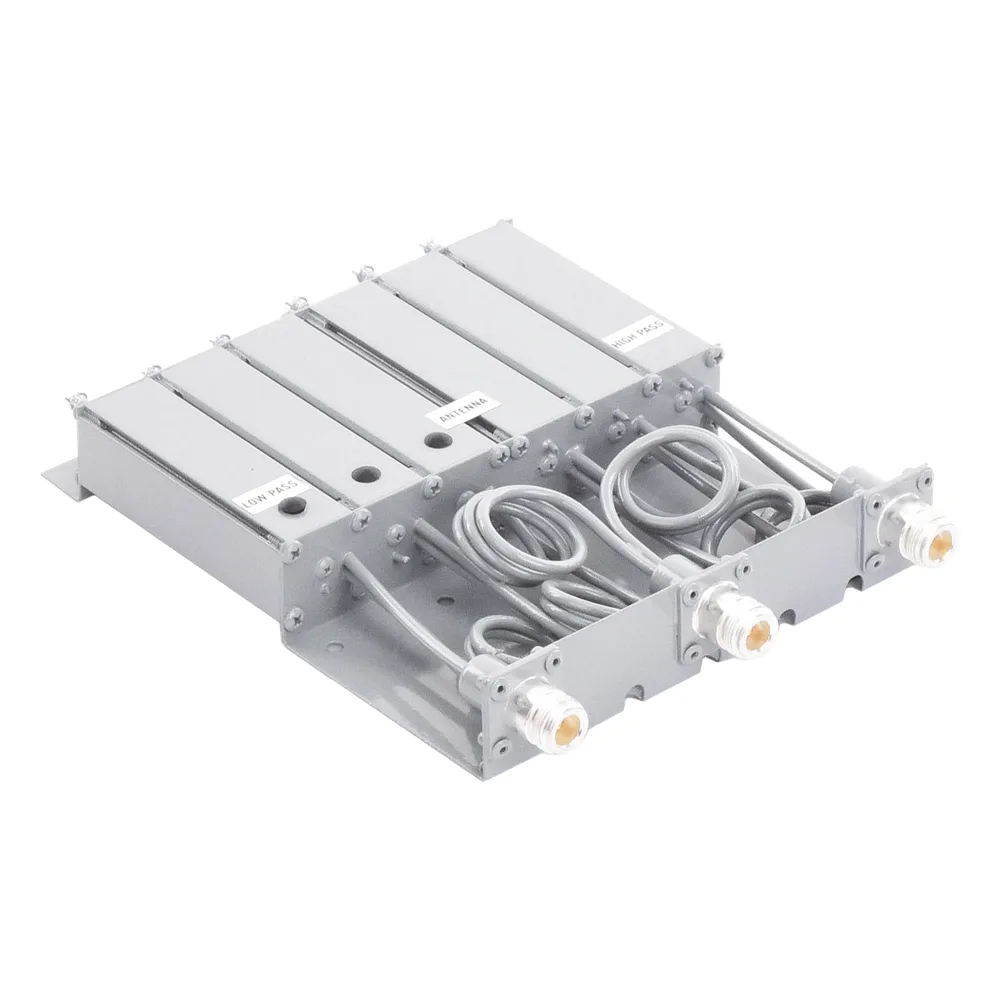 Duplexer SYSCOM en VHF, 6 Cav. 148-160 MHz, 50 Watt, 5 MHz Sep. Rechazo de Banda, N Hembras. – vista 4