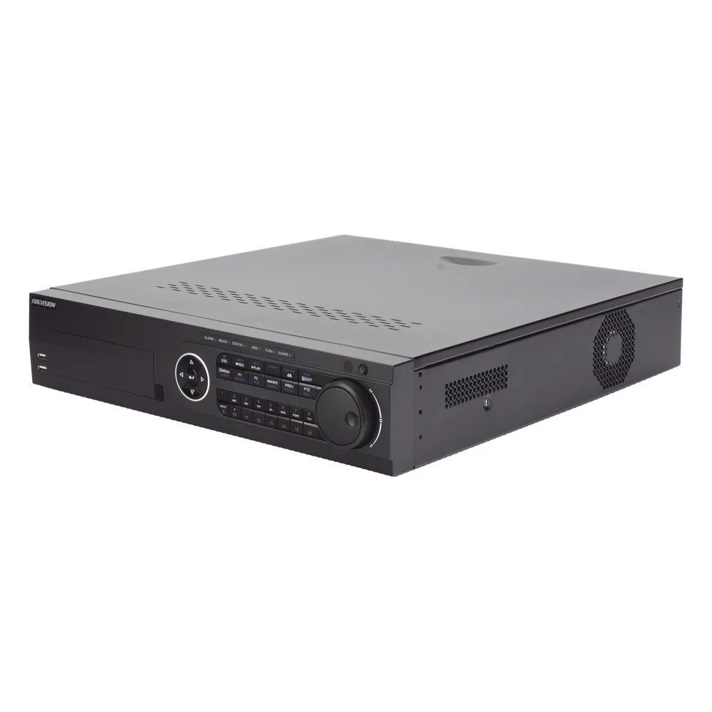 DVR 16 Canales TurboHD + 8 Canales IP / 3K / 5 Megapixel /  8 Bahías de Disco Duro / 16 Entradas de Audio Fisicas (Microfono por Separado) / Audio por coaxitron / Acusense / 16 Entradas de Alarma / POS / H.265+ – vista 2