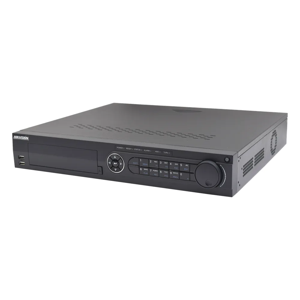 DVR 16 Canales TurboHD + 8 Canales IP / 3K/5MP / Audio por Coaxitron / Acusense / 4 Bahías de Disco Duro / Videoanalisis / 16 Entradas de Alarma