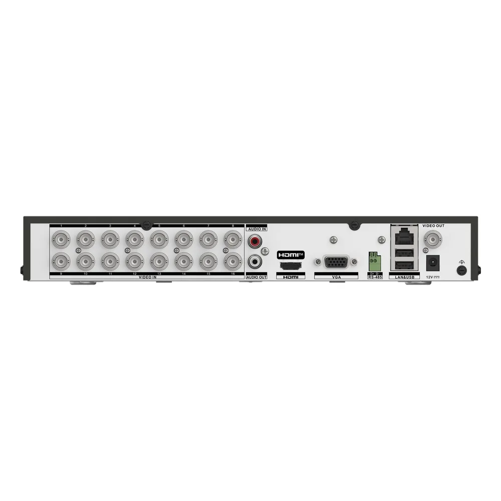 DVR 16 Canales TURBOHD + 8 Canales IP / 5 Megapixel Lite - 3K Lite / Audio Bidireccional por Coaxitron / Reconocimiento Facial / ACUSENSE (Evita falsas alarmas) / 1 Bahía de Disco Duro / Salida de Video en Full HD – vista 5