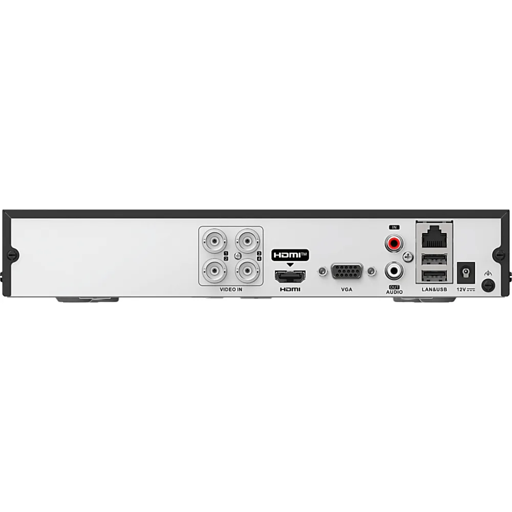 DVR 4 Canales TURBOHD + 4 Canales IP / 8 Megapixel (4K) / Audio Bidireccional / GUANLAN / Reconocimiento Facial / ACUSEARCH / 1 Bahia de Disco Duro / Salida de Video en 4K / H.265+ – vista 4