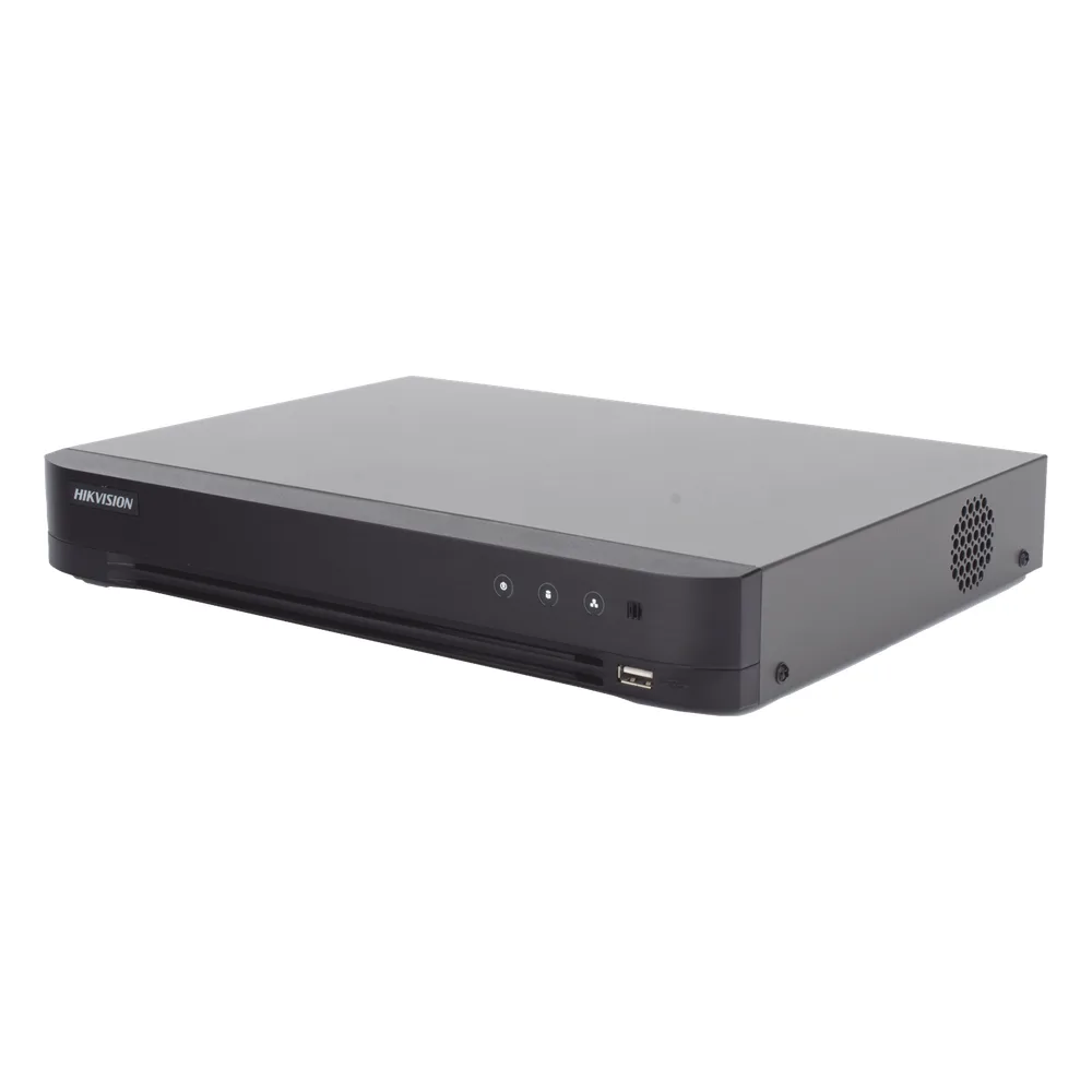 DVR 4 Canales TURBOHD + 4 Canales IP / 8 Megapixel (4K) / Audio de dos vías por Coaxitron / ACUSENSE / Reconocimiento Facial / 1 Bahía de Disco Duro / Salida de Video en Full HD / H.265+ – vista 2