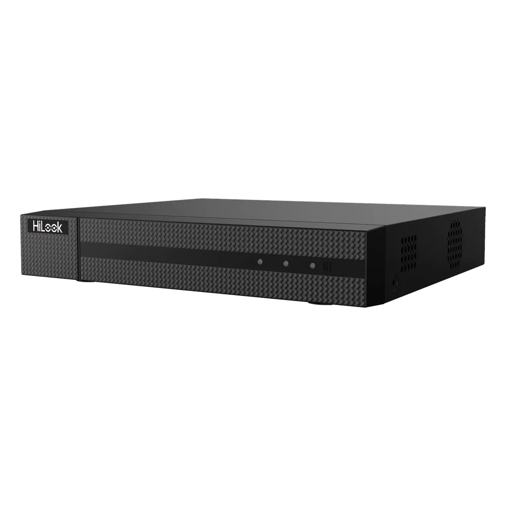 DVR 8 Canales TurboHD + 2 Canales IP / 2 Megapíxel (1080P) Lite / Motion Detection 2.0 (Evita Falsas Alarmas) / Audio por Coaxitron / 1 Bahía de Disco Duro / H.265+ / 1 Canal de Audio / Salida de Vídeo Full HD