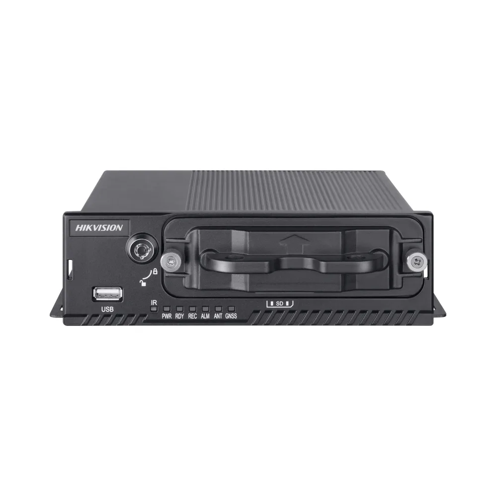 DVR Móvil 1080P / 4 Canales TURBO + 4 Canales IP / Soporta 4G / WiFi / GPS / Soporta HDD / Entrada y Salida de Alarmas / Salida de Vídeo – vista 3