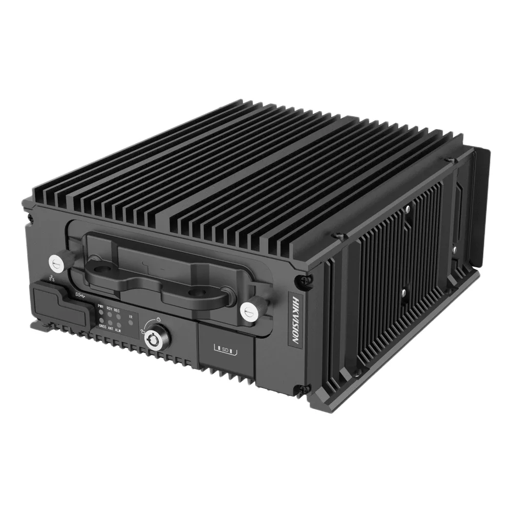 DVR Móvil 1080p Hibrido / 8 Canales IP + 8 Canales TURBOHD / GPS y GLONASS / ADAS / DSM / SSD y HDD / H.265
