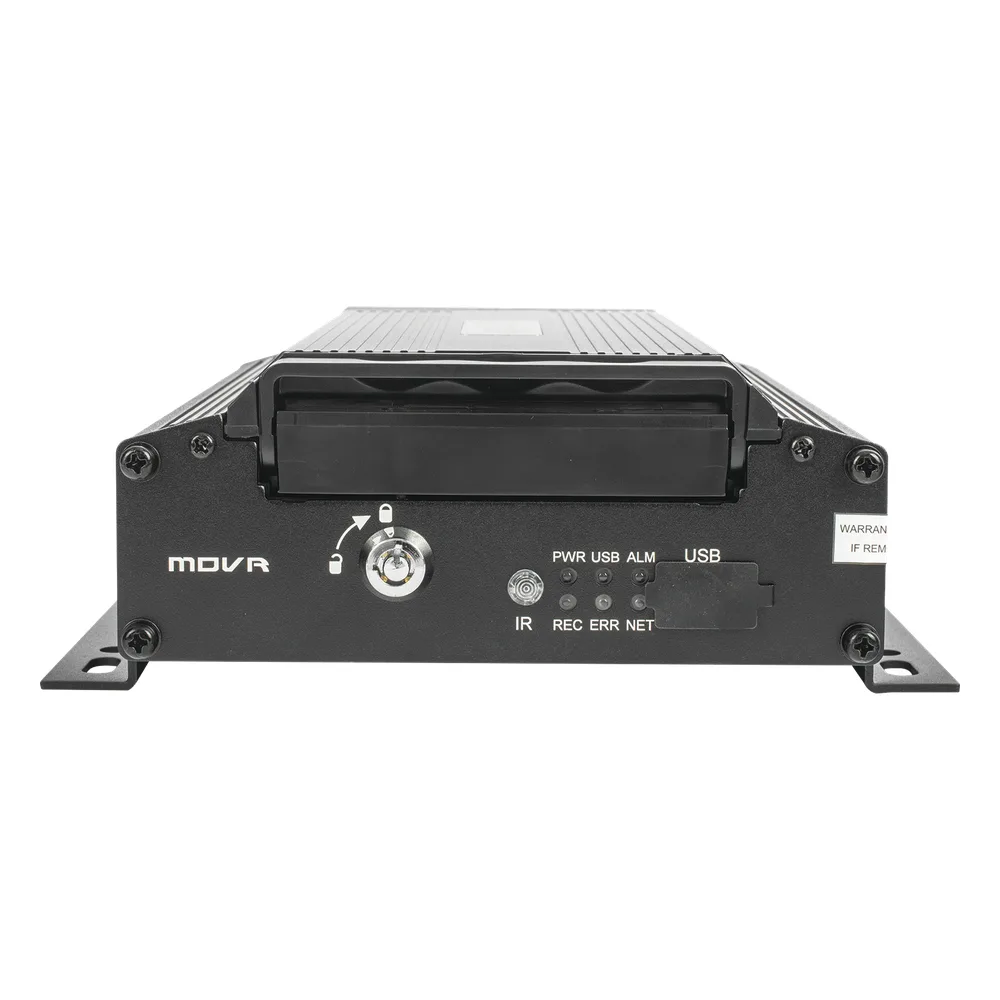DVR Móvil / Multiplataforma / 4 Canales AHD 2 Megapixel / Almacenamiento en HDD / H.265 / Chip IA Embebido / Soporta 4G / WiFi / GPS – vista 2
