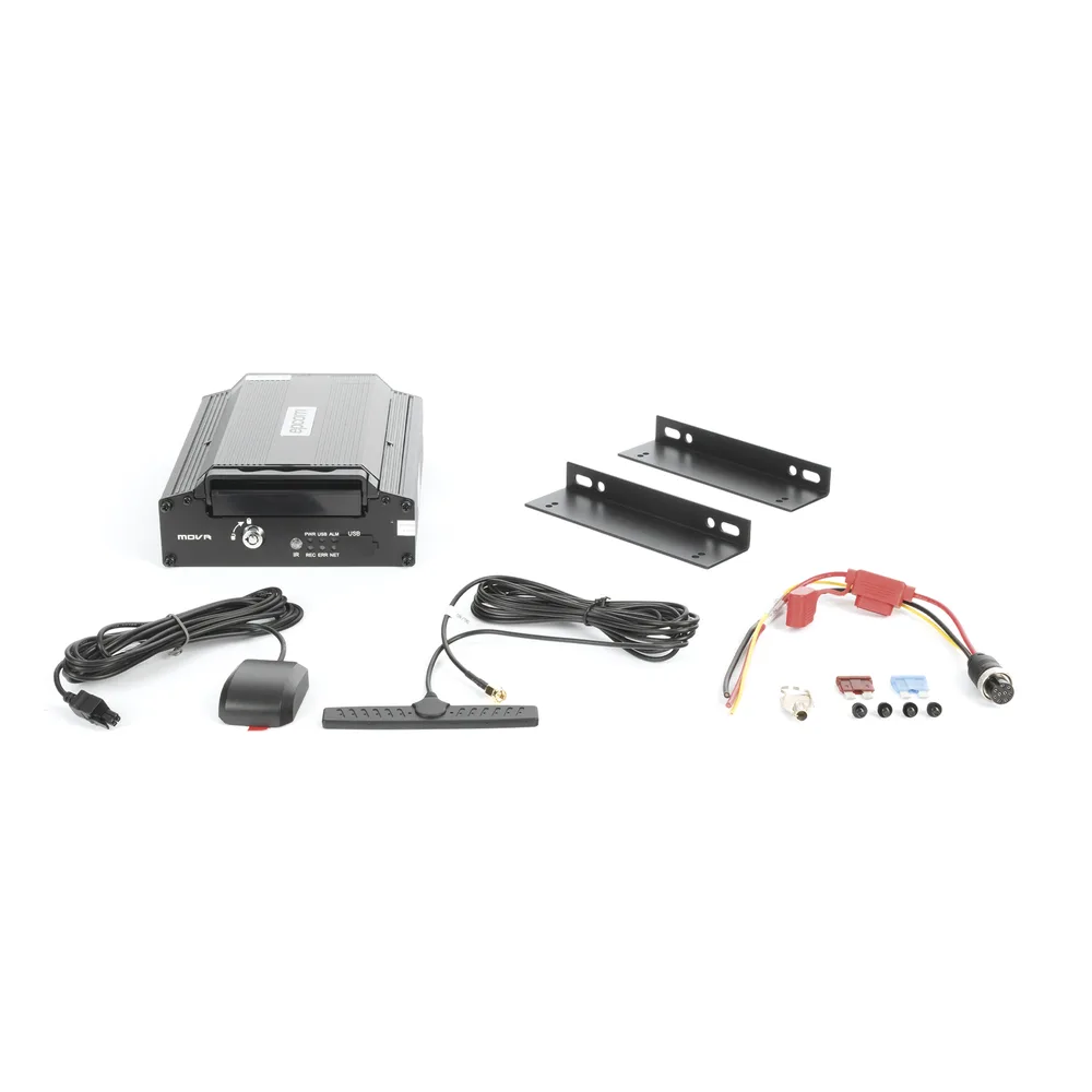 DVR Móvil / Multiplataforma / 4 Canales AHD 2 Megapixel / Almacenamiento en HDD / H.265 / Chip IA Embebido / Soporta 4G / WiFi / GPS – vista 5