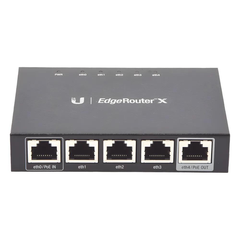 EdgeRouter X de 5 puertos Gigabit con funciones avanzadas de ruteo – vista 2