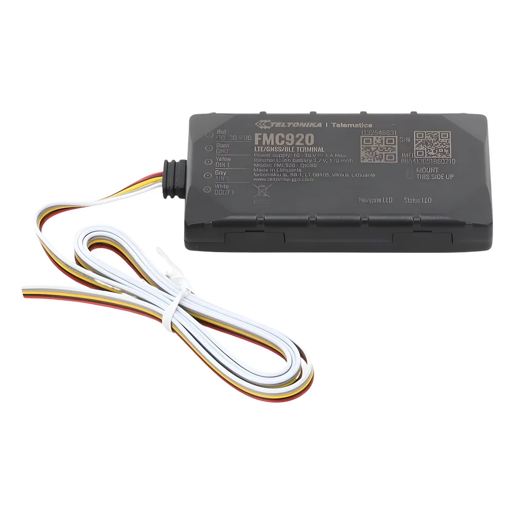 Eficiente Rastreador Vehicular (GPS) 4G LTE CAT 1 y 2G / Bloqueo Remoto / Detección de Jammer / Sensores de Temperatura, Humedad, Magnéticos y de Combustible  Bluetooth – vista 2