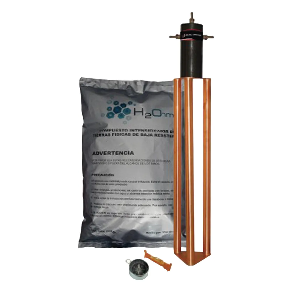 Electrodo para corriente máxima de 25 Amp. con Filtro y Compuesto H2Ohm.