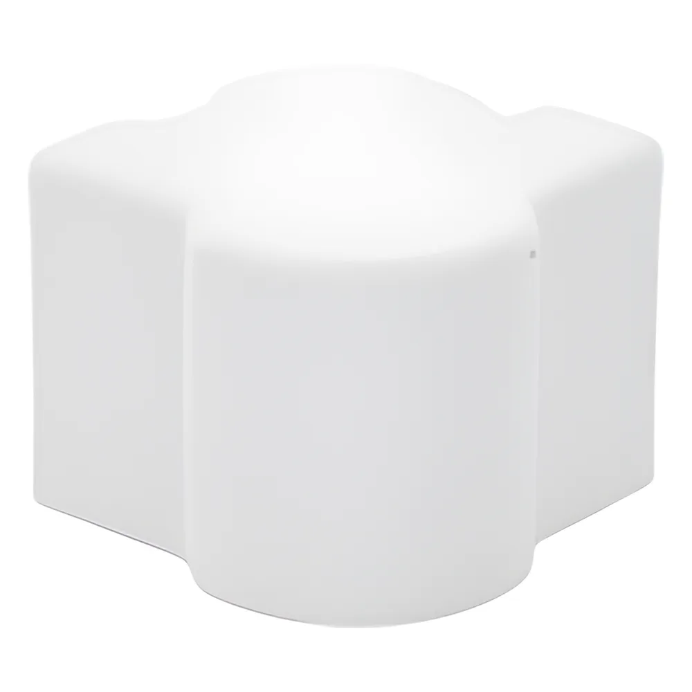 Esquinero exterior blanco para canaleta PT48 (6110-01002) – vista 3