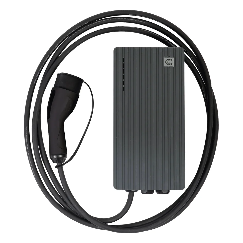 Estación de Carga para Vehículos Eléctricos con Conector Tipo 1 (SAE J1772), 220Vca con Potencia de Salida de 7.4kW (32A / bifásica)