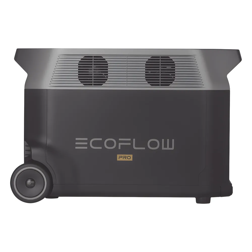 Estación de Energía Portátil DELTA PRO 3600Wh Litio LFP / 5 AC 3600W (7200W Pico) / 2 USB-C 200W / Capacidad para Aumentar Respaldo / Cargador de Coche 10A a 12.6V / Conectividad WiFi y Bluetooth (App) / Carga Solar 1600W Max. – vista 3