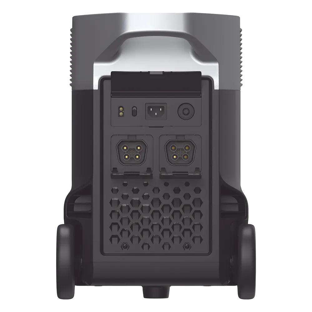 Estación de Energía Portátil DELTA PRO 3600Wh Litio LFP / 5 AC 3600W (7200W Pico) / 2 USB-C 200W / Capacidad para Aumentar Respaldo / Cargador de Coche 10A a 12.6V / Conectividad WiFi y Bluetooth (App) / Carga Solar 1600W Max. – vista 5