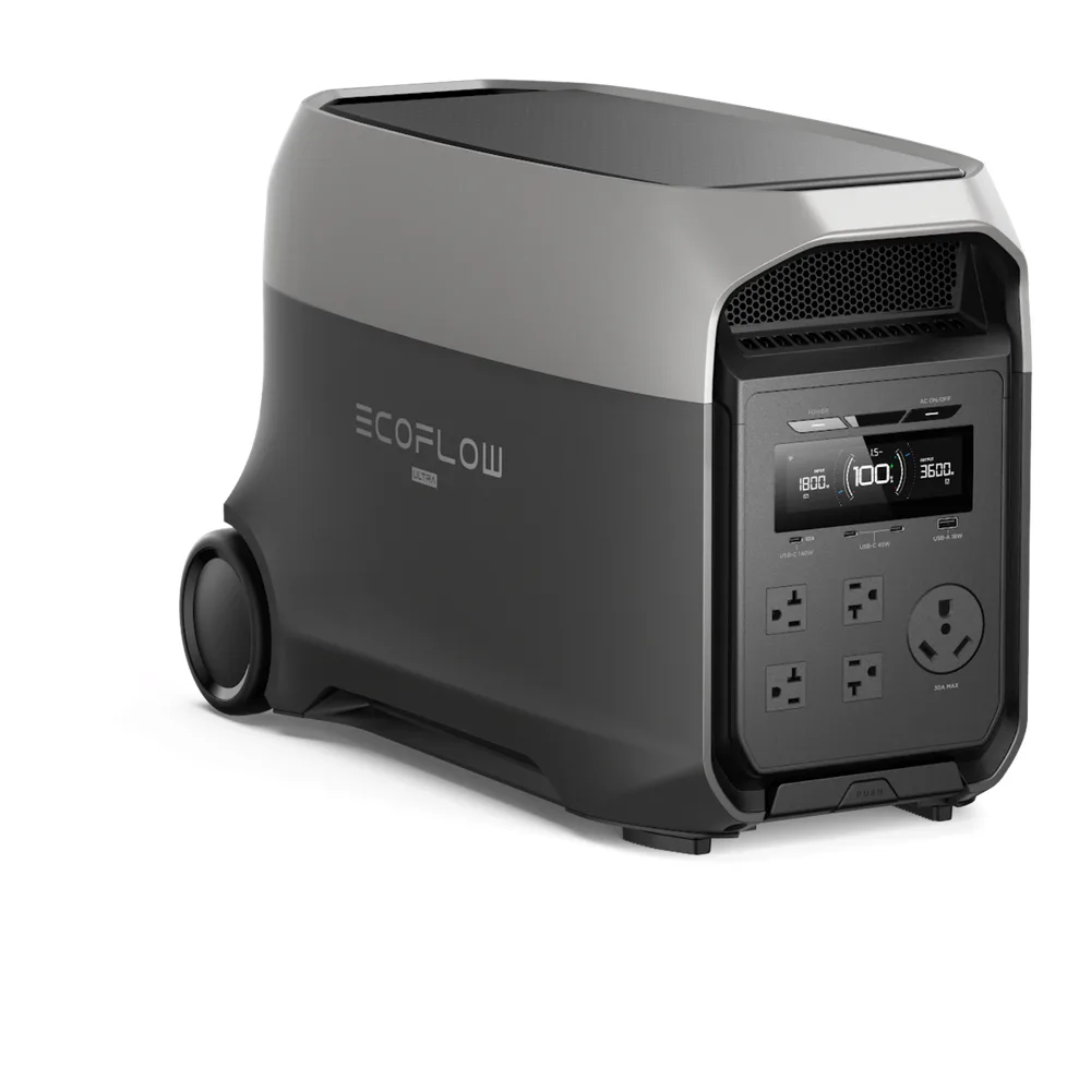 Estación de Energía Portátil EcoFlow DELTA 3 ULTRA, 3072Wh, Batería LiFePO4, Salida 3600W (Surge 7200W) – vista 4