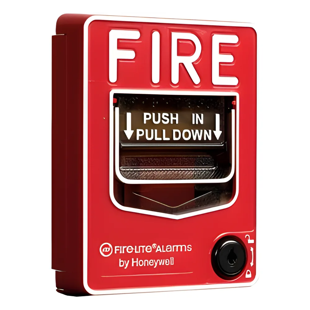 Estación manual de alarma direccionable, de doble acción, para paneles Fire-Lite serie MS y Endurance