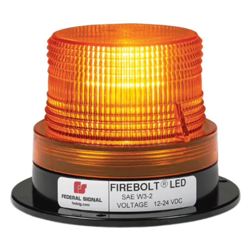 Estrobo ámbar FIREBOLT PLUS de tecnología LED, 12-72 Vcc