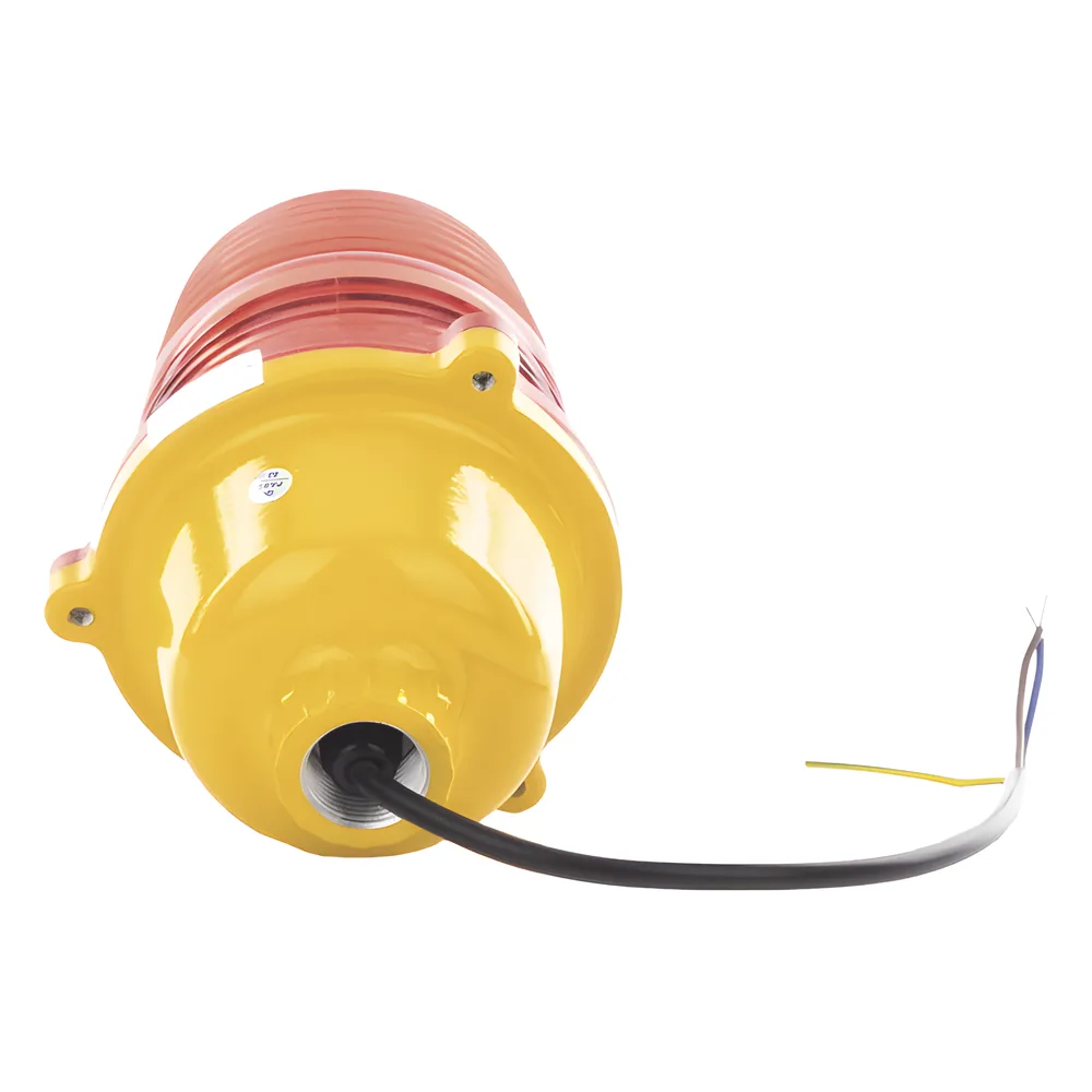 Estrobo Led de Obstrucción Color Rojo (110 Vca de Entrada) / Luz fija – vista 2