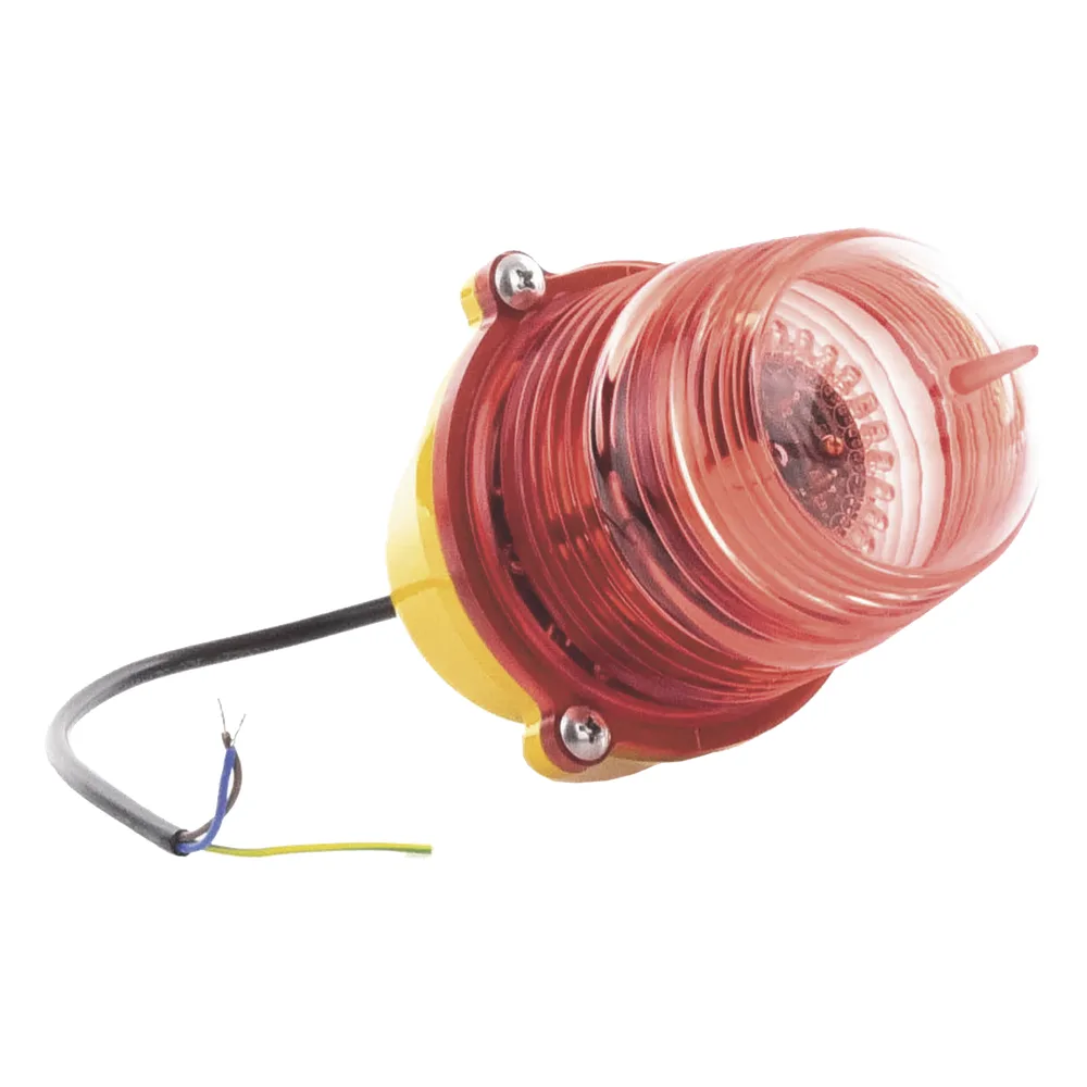 Estrobo Led de Obstrucción Color Rojo (110 Vca de Entrada) / Luz fija – vista 4