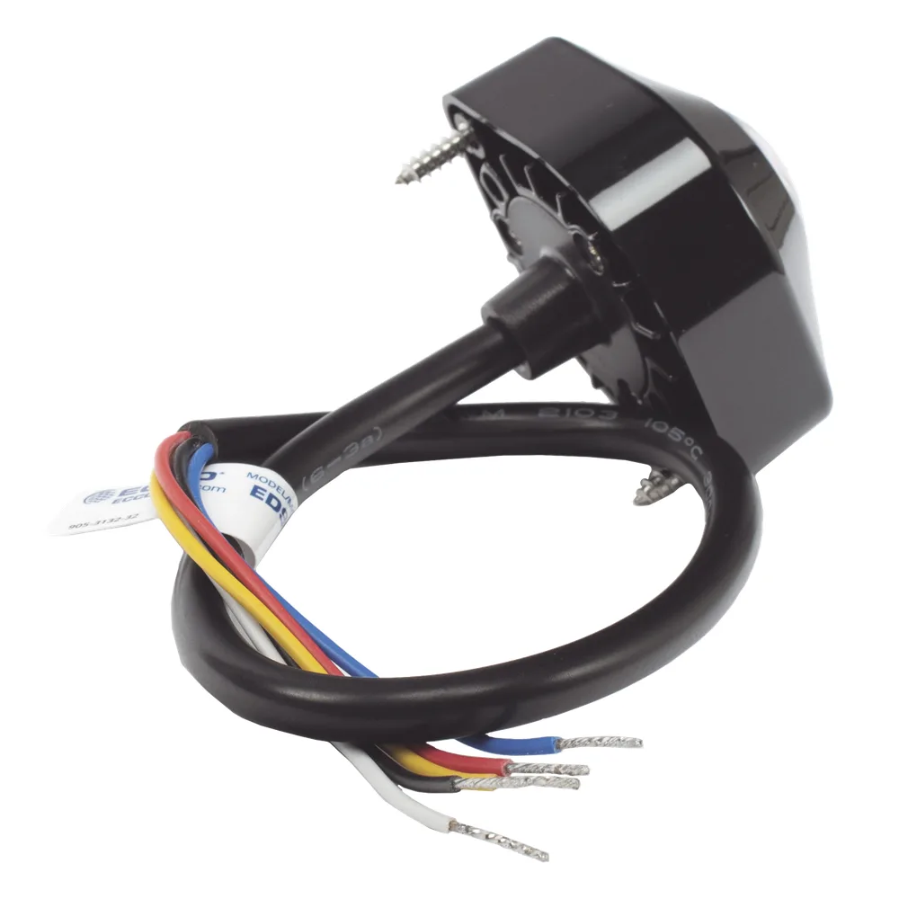 Estrobo Oculto de 6 LED, Blanco, Lente Transparente, Bisel Negro – vista 5
