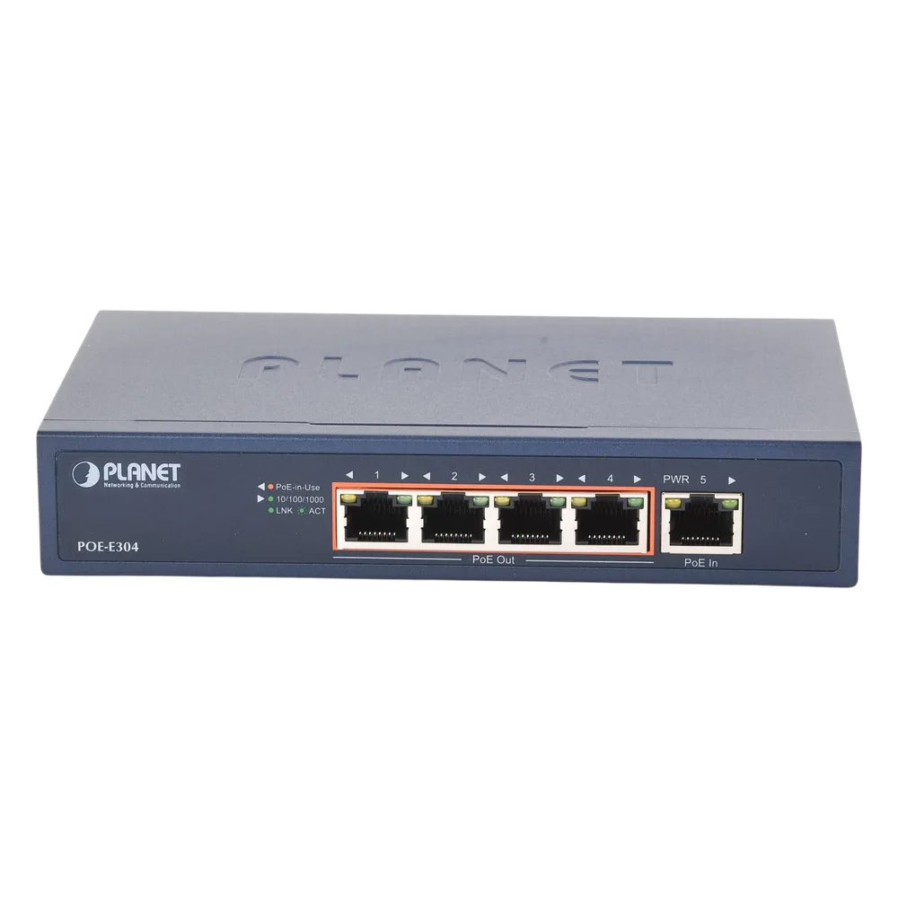 Extensor Ultra PoE de 65 Watts Con 4 Puertos Gigabit de Salida 802.3 af/at – vista 4