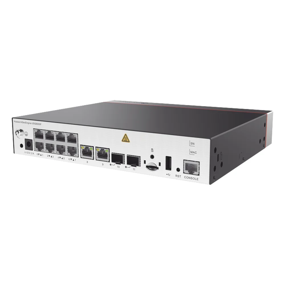 Firewall HUAWEI Ideal para PyMES Empresas: 1 Año Gratis de Seguridad Total (Antivirus, IPS y Filtrado Web), Soporta SD-WAN y Nube con Protección de Borde (Licencias Opcionales)
