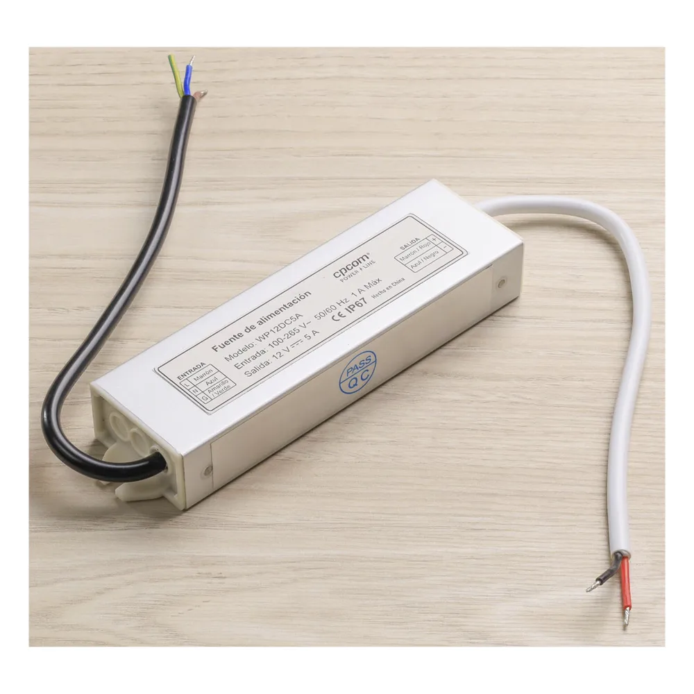 Fuente 12 V / 5 Amperes / Waterproof / Intemperie grado IP67 – vista 7