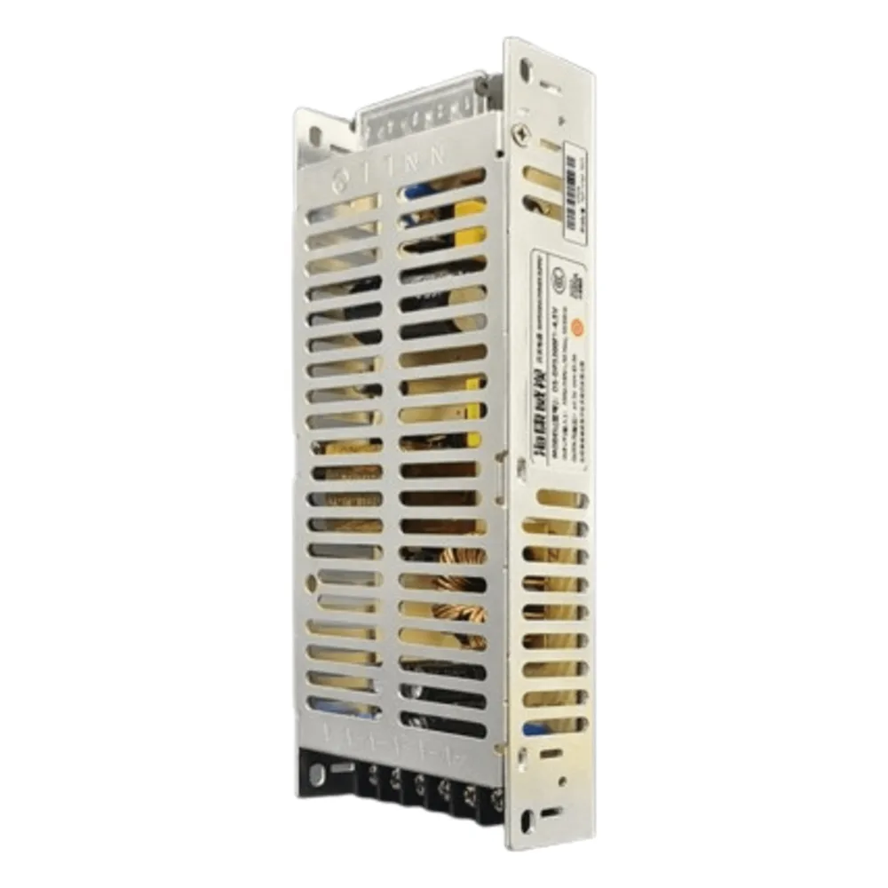 Fuente de Alimentación 5V DC / Caja con 30 piezas / 40A / 200W / Protección Cortocircuito y Sobrecarga / Rango Temperatura -40°C a 70°C / Eficiencia 87% / Factor Potencia ≥0.48