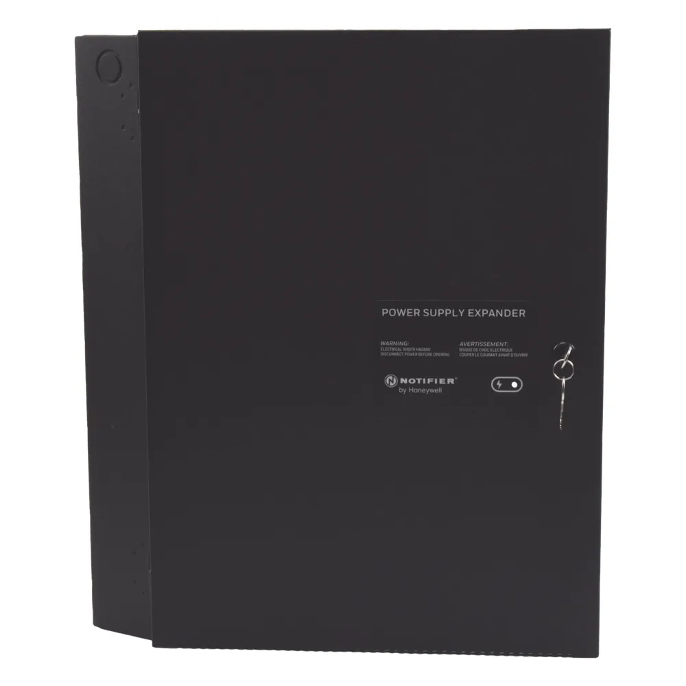 Fuente de Alimentación Remota de 6 Amperes y 24 VCD / 5 Salidas NAC o Auxiliares Clase A/B / Cargador de Batería Integrado / Gabinete Negro – vista 2