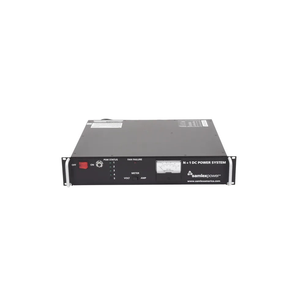 Fuente de poder 13.8V, 80A, conmutada para instalación en rack – vista 2