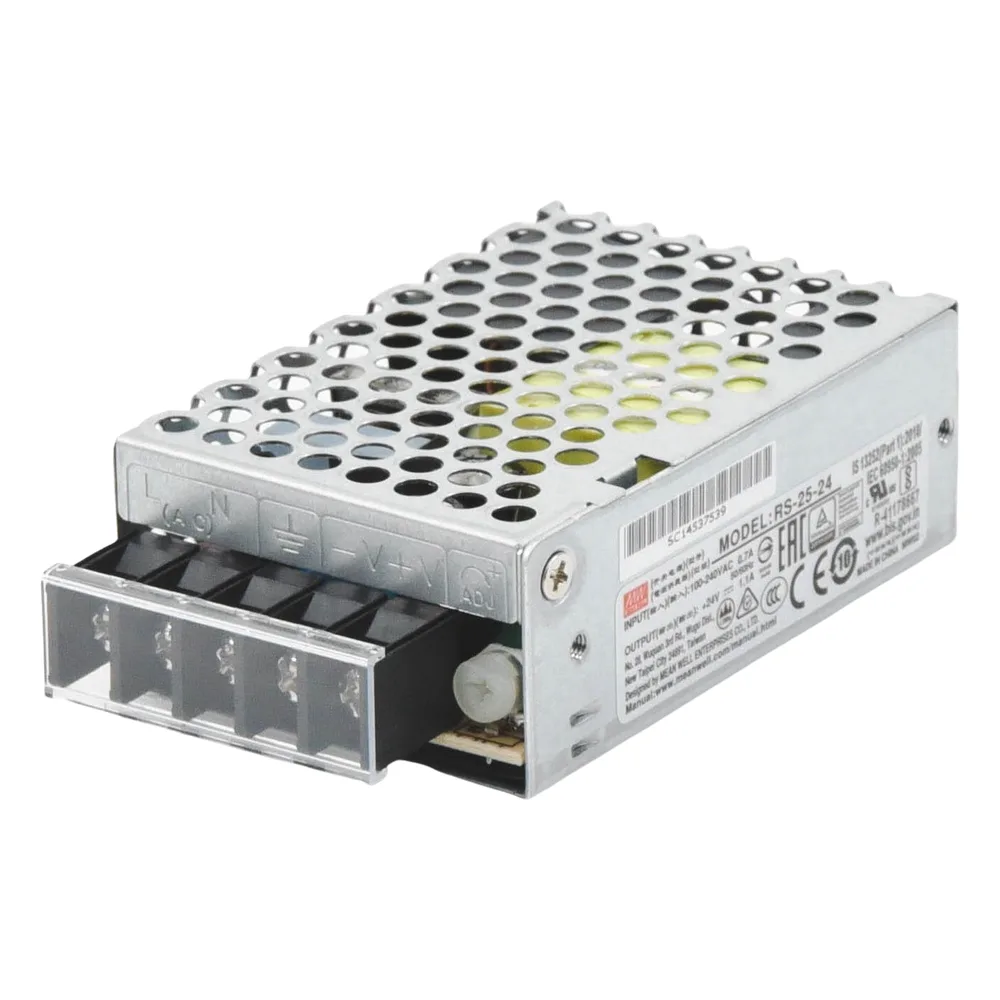 Fuente de Poder Industrial Conmutada 25W de Potencia, 24Vcc, 1.1A – vista 3