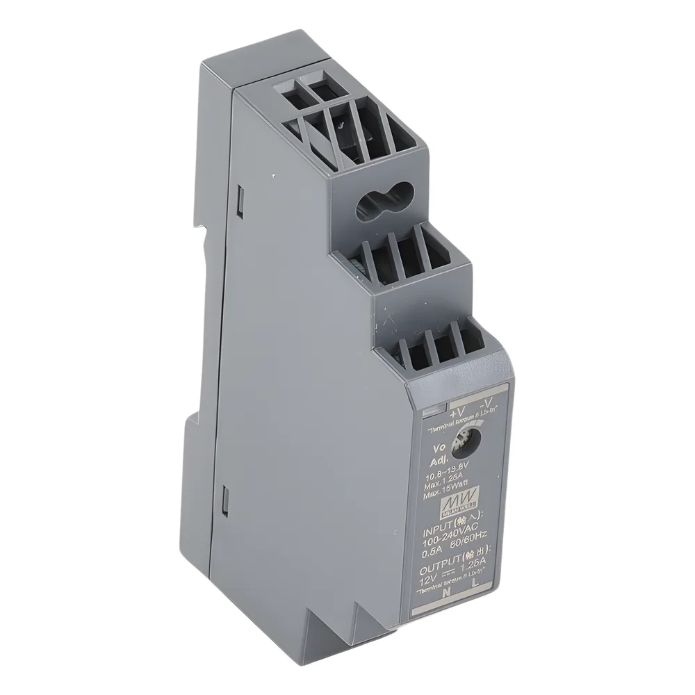 Fuente de Poder Industrial Ultra Delgada Riel Din 12Vcc, 15W – vista 5