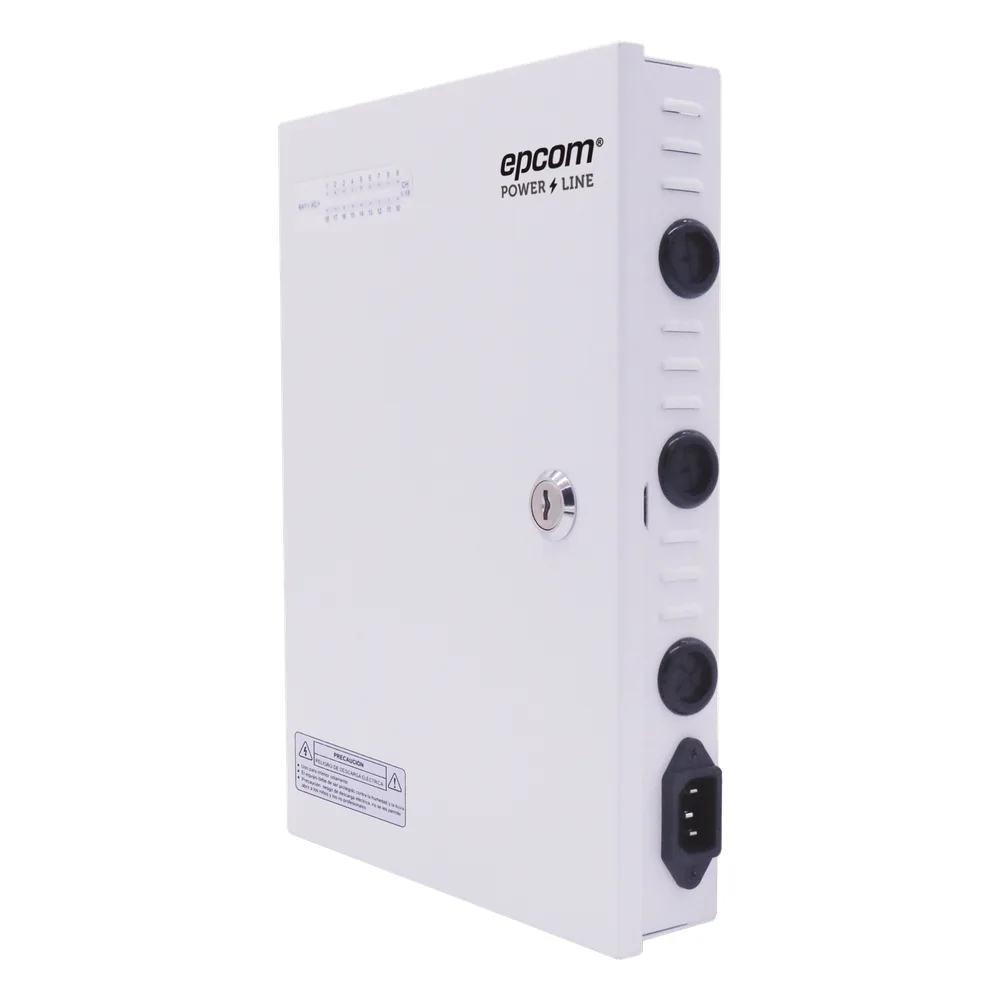 Fuente PREMIUM |  11-15 V | 18 canales | 30 A | Compatible con cámaras 4K | Alta tecnología en seguridad | Doble ventilador | Filtro de Ruido por canal | Diseño de alta gama. – vista 3