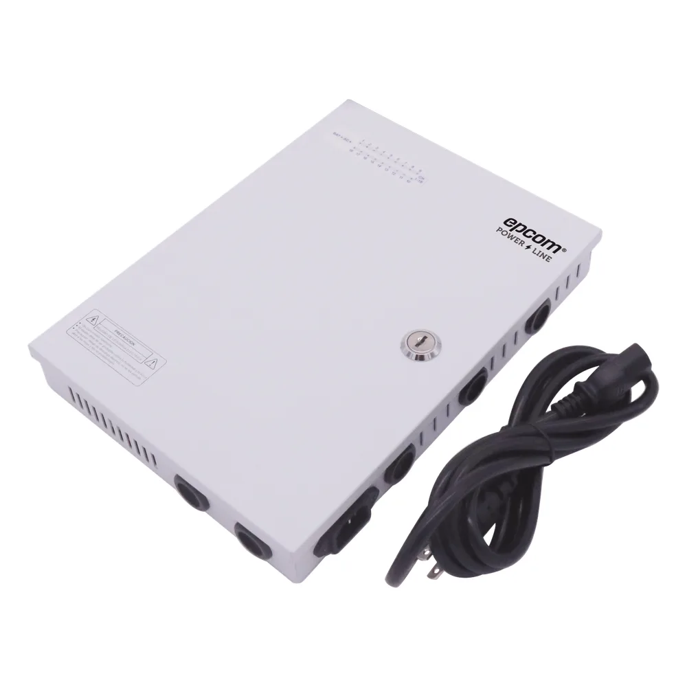 Fuente PREMIUM |  11-15 V | 18 canales | 30 A | Compatible con cámaras 4K | Alta tecnología en seguridad | Doble ventilador | Filtro de Ruido por canal | Diseño de alta gama. – vista 5