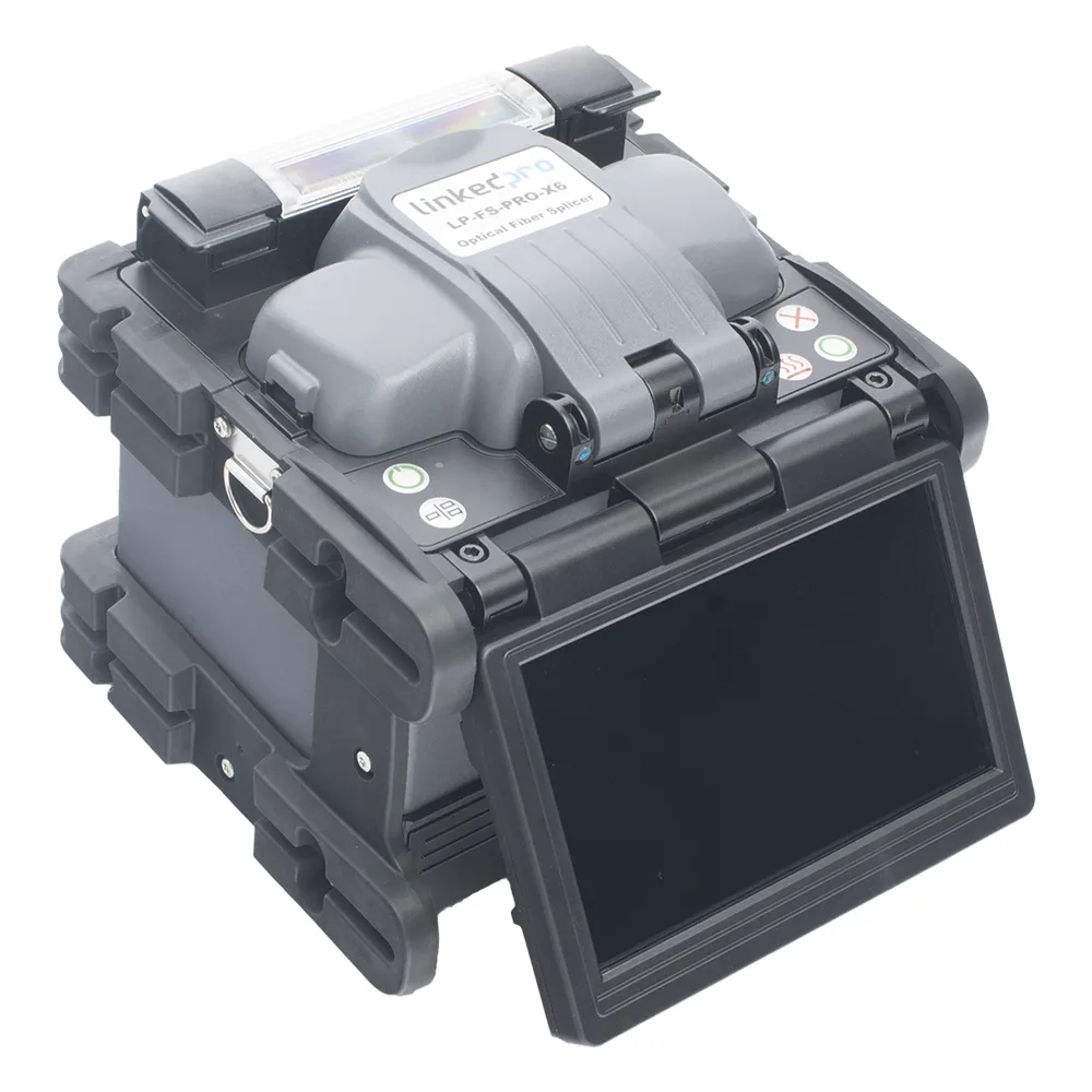 Fusionadora de Fibra Óptica Multimodo y Monomodo / Alineación por Núcleo / 6 Motores para Mejor Precisión en el Empalme / Capacitación Remota Gratuita – vista 4