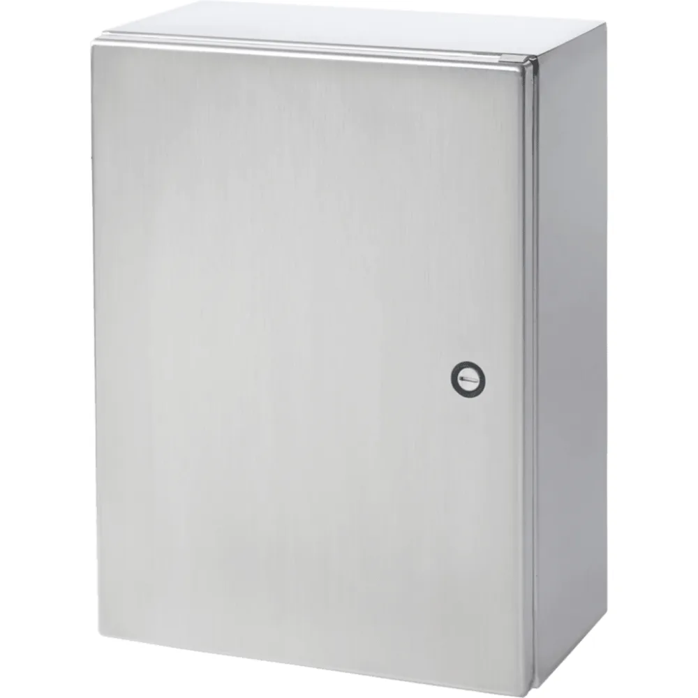 Gabinete Concept Montaje en Pared / Tipo 4X / 12x12x6 in (305x305x152 mm) / Acero Inoxidable 316L Cepillado / NEMA 4X / IP66