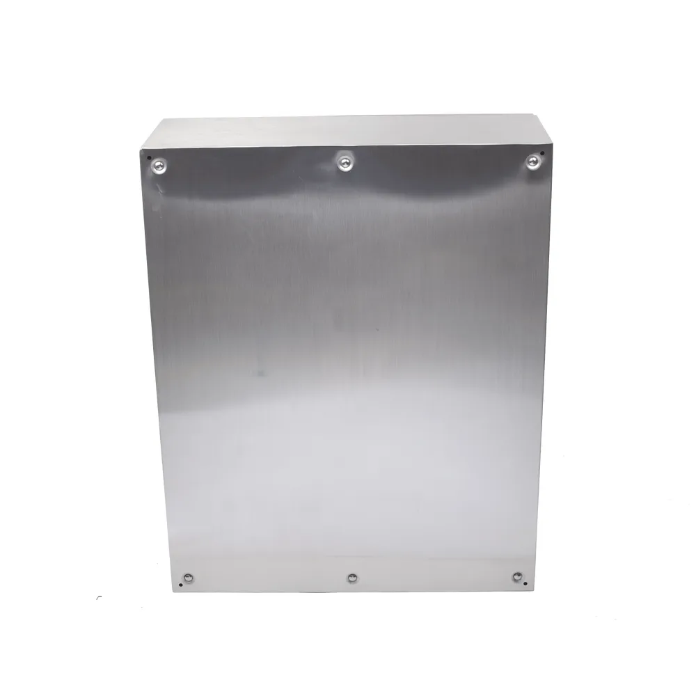 Gabinete de Acero Inoxidable IP66 Uso en Intemperie (800 x 1000 x 300 mm) con Placa Interna Galvanizada. – vista 5