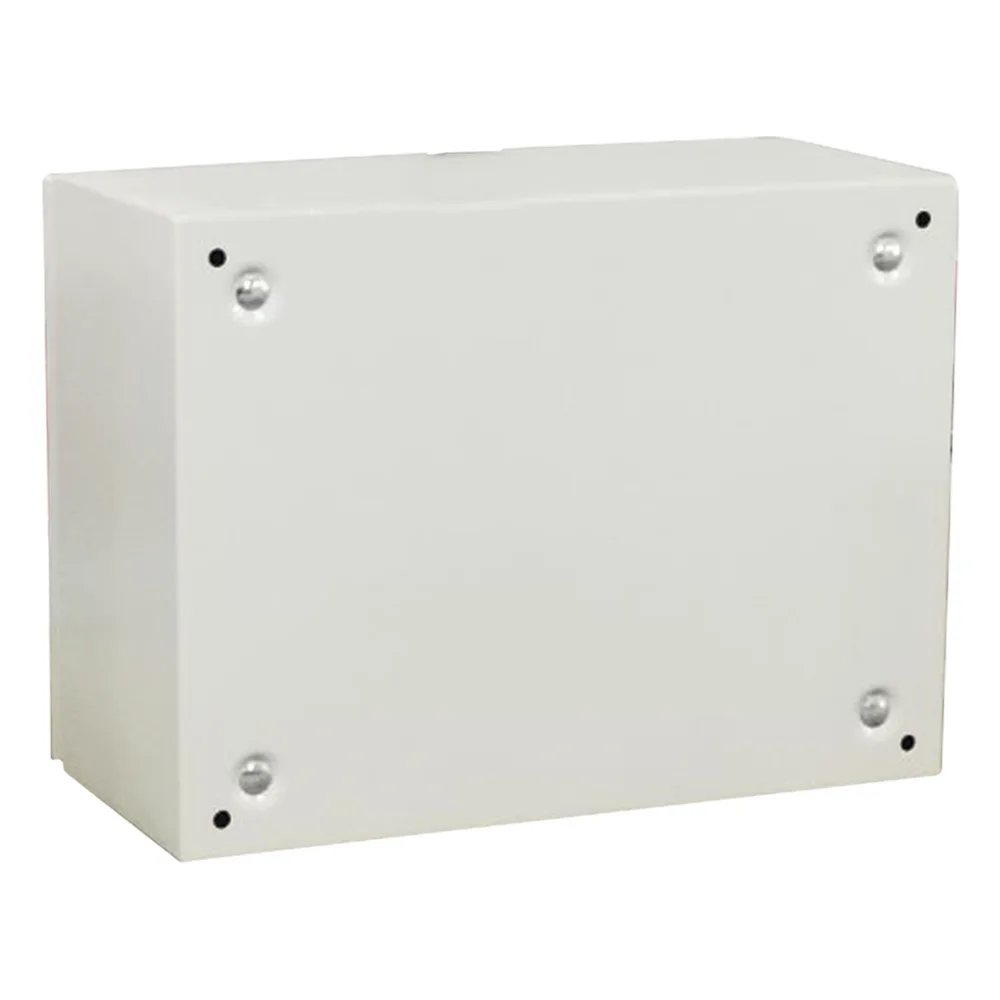 Gabinete de Acero IP66 Uso en Intemperie (400 x 300 x 300 mm) con Placa Trasera Interior Metálica y Compuerta Inferior Atornillable (Incluye Chapa y Llave T). Ideal para Centros de Carga y Tableros de Control. – vista 2